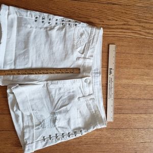 Rock & Republic White Denim Shorts 10